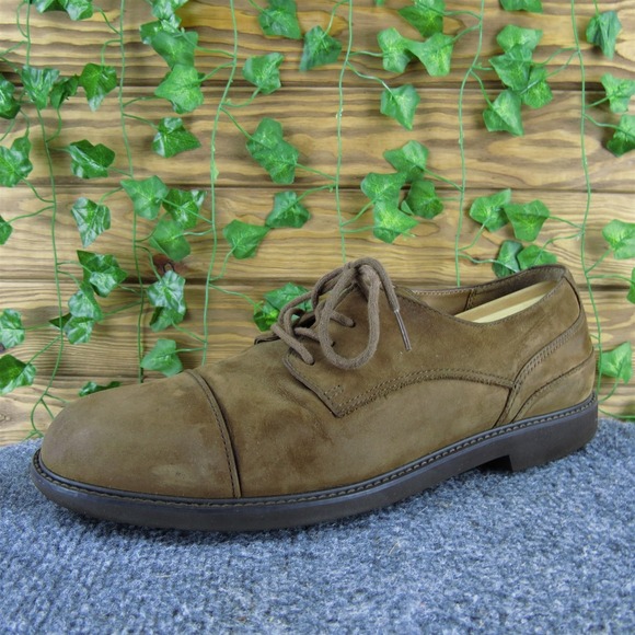 Rockport Men's  Derby Oxfords Brown Leather Size 11.5 Medium  Used 2025 - Picture 1 of 7